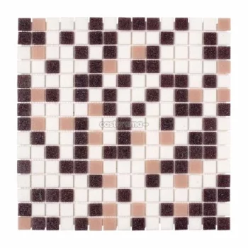 Мозаика Colours, 32 х 32 см, бело-фиолетовая