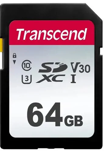 Карта памяти Transcend SD Card 64GB UHS-I U3 A2